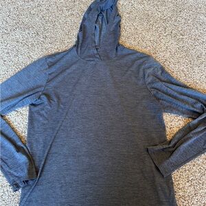 Patagonia Lightweight Slate Gray Capilene Hooded Shirt Capilene
